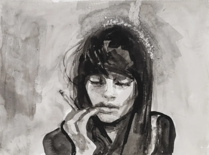 Woman, Smoking