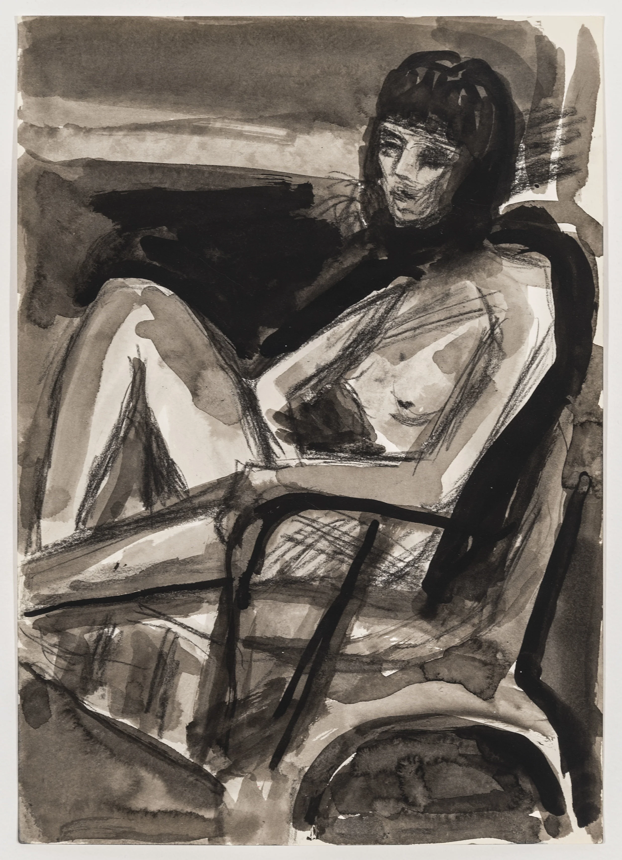 Sitting in the Dark (after Diebenkorn)
