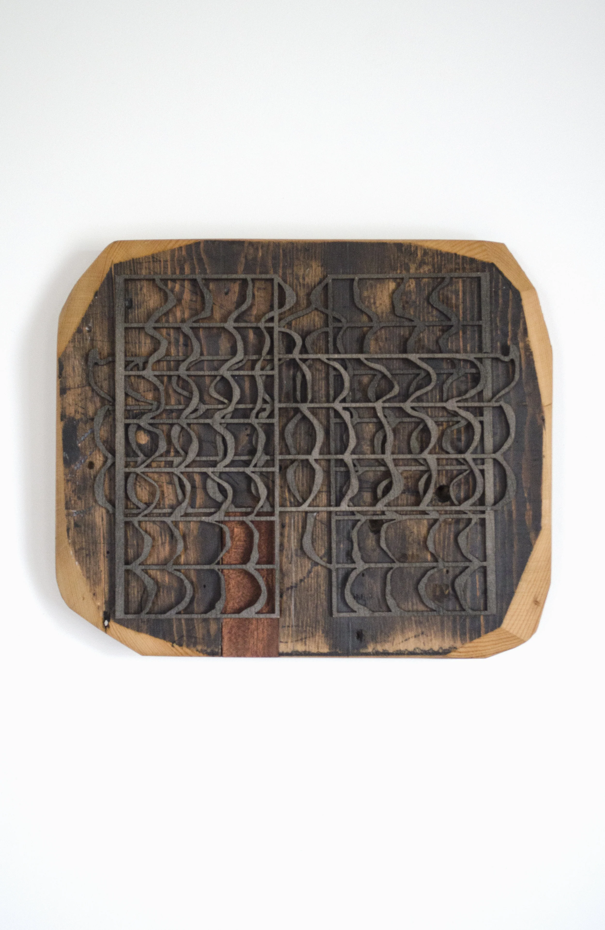 Tablet_Painted wood relief_31x26x4cm_2017