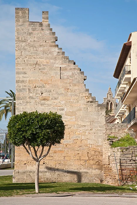 Stadtmauer, Alcudia, Mallorca 2010