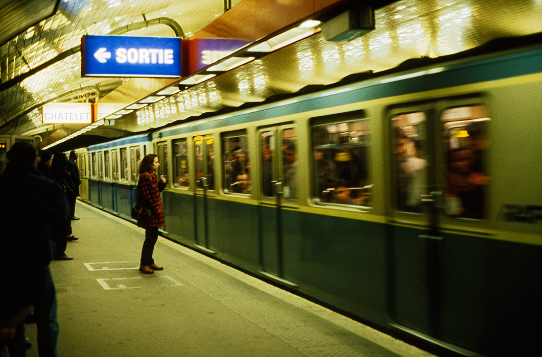 Metro-Station, Paris 1991