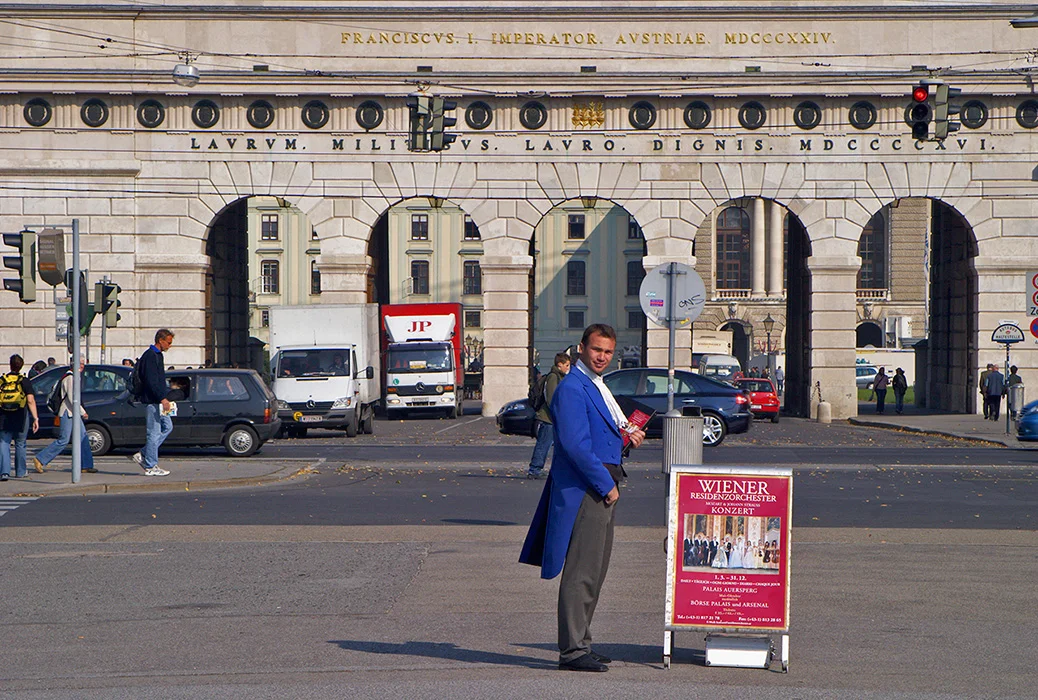 Burgtor, Wien 2005