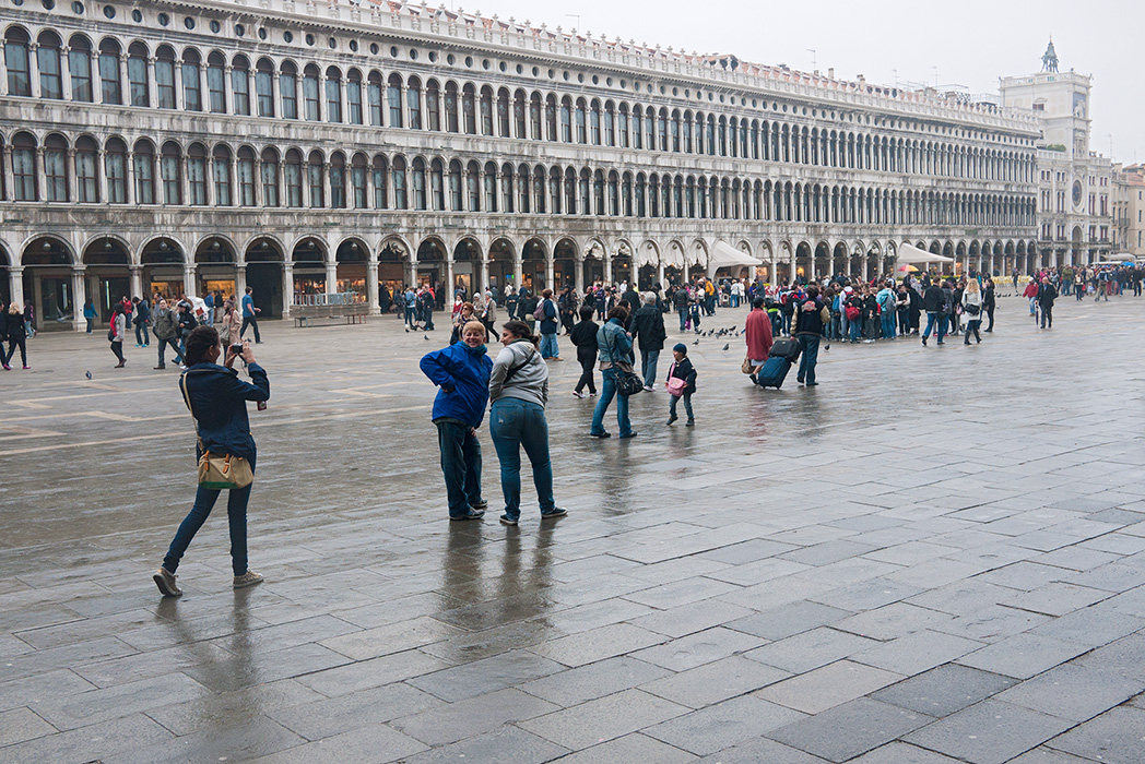 Markusplatz, Venedig 2012