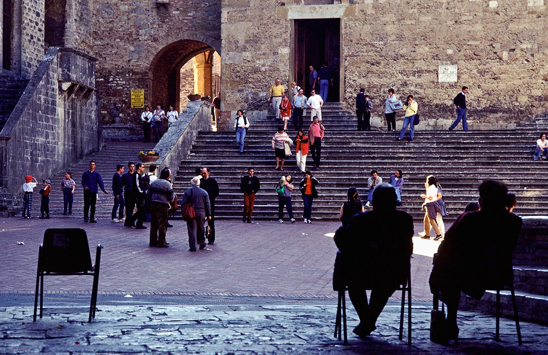 Piazza Duomo, San Gimignano 1998