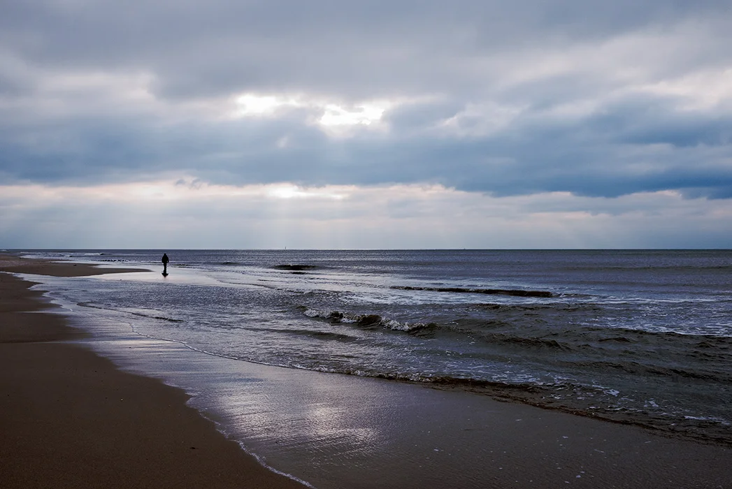 Abendspaziergang, Sylt 2009