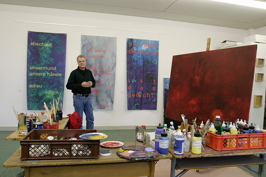 Atelier-Portrait Wolfgang Kleinöder, Oberhausen 2005