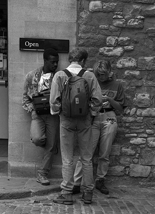 Strassenscene, London 1993
