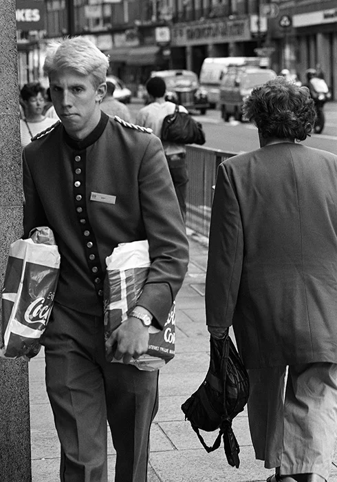 Hotel Boy, London 1993