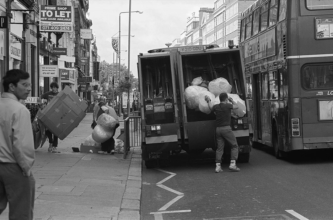 Muellabfuhr, London 1993