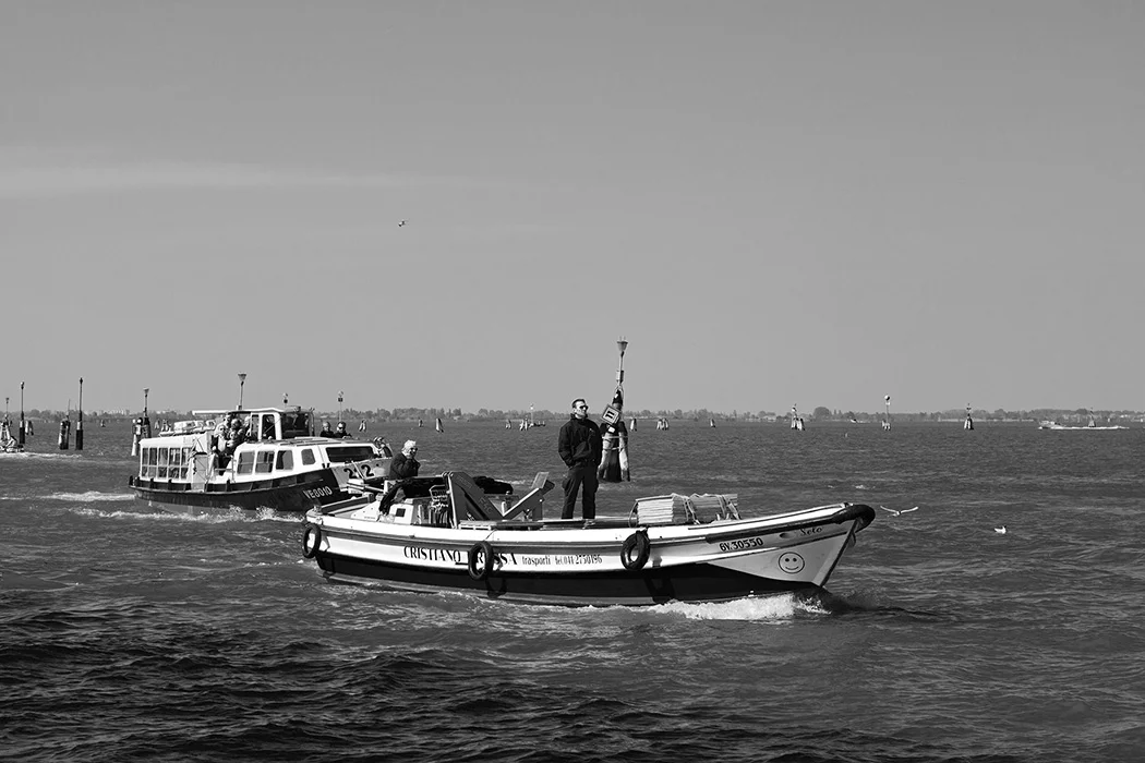 Boote in der Lagune, Venedig 2012