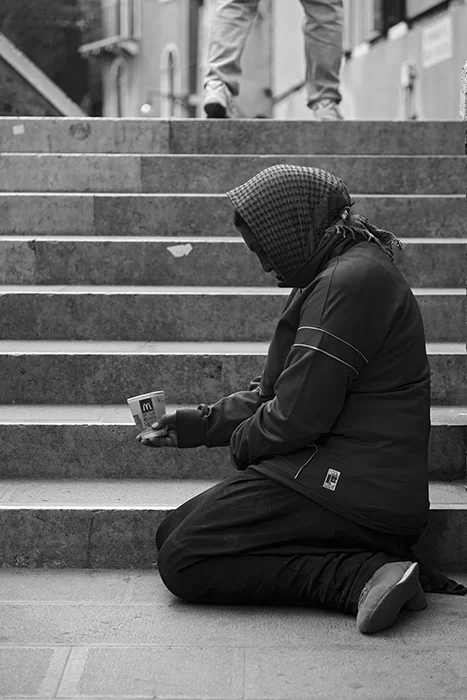 Almosen, Venedig 2012