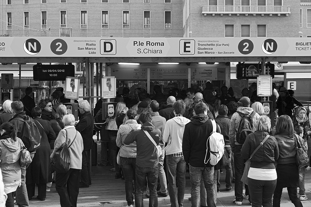 Piazzale Roma, Venedig 2012