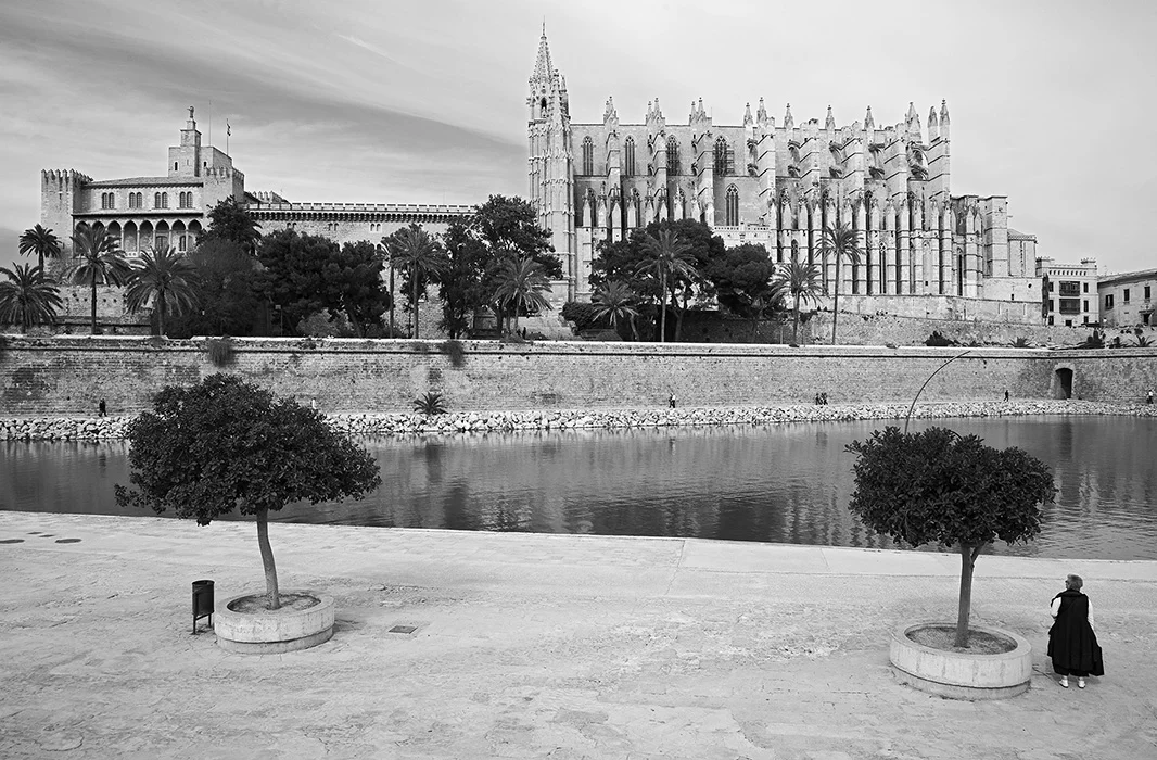 Kathedrale und Königspalast, Palma de Mallorca 2010