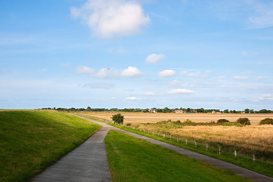 Landschaft bei Morsum, Sylt 2011