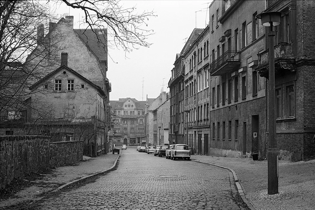 Wittekindstrasse, Halle, DDR 1990