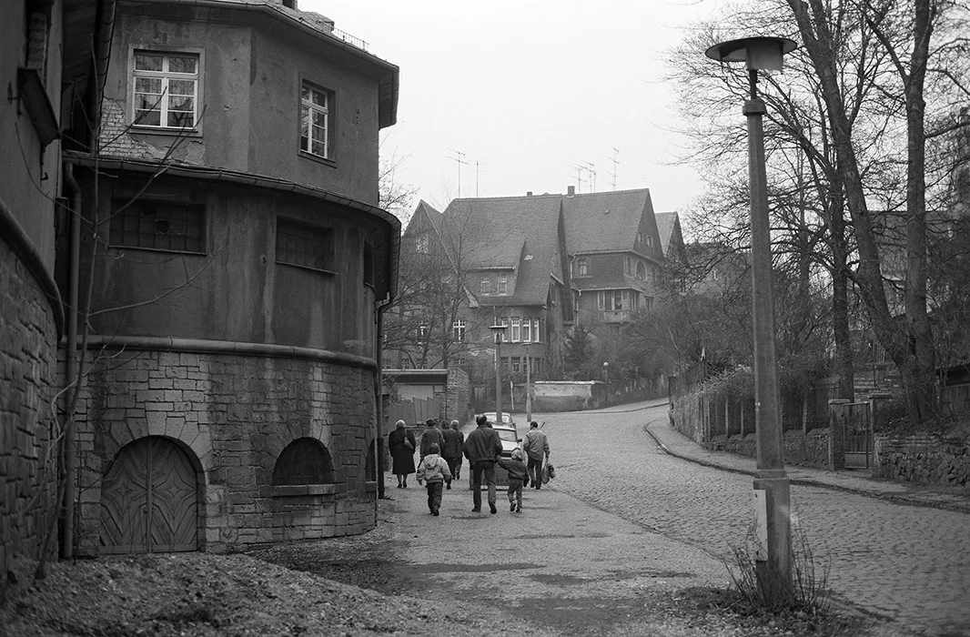 Wittekindstrasse, Halle, DDR 1990