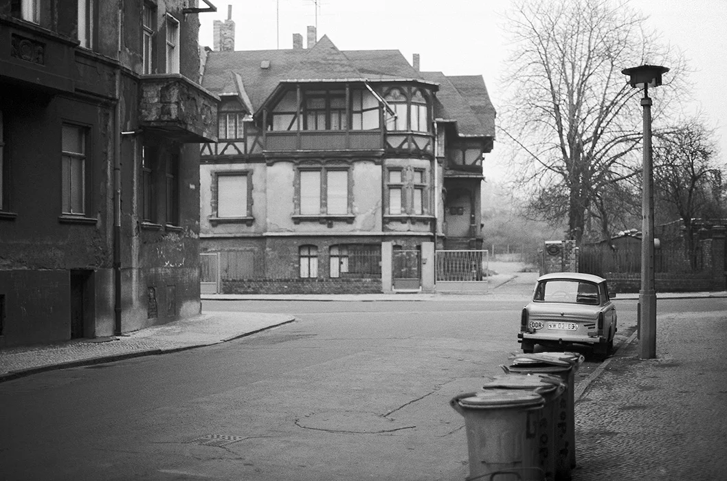 Leopoldstrasse, Halle, DDR 1990