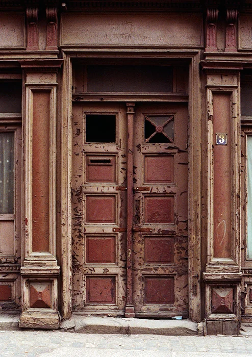 Schmeerstrasse, Halle, DDR 1990