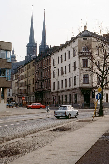Hallorenring, Halle, DDR 1990