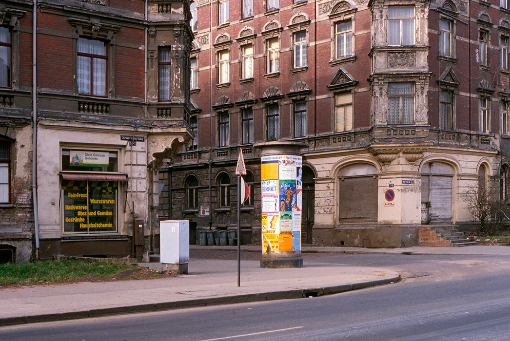 Robert-Franz-Ring, Halle, DDR 1990