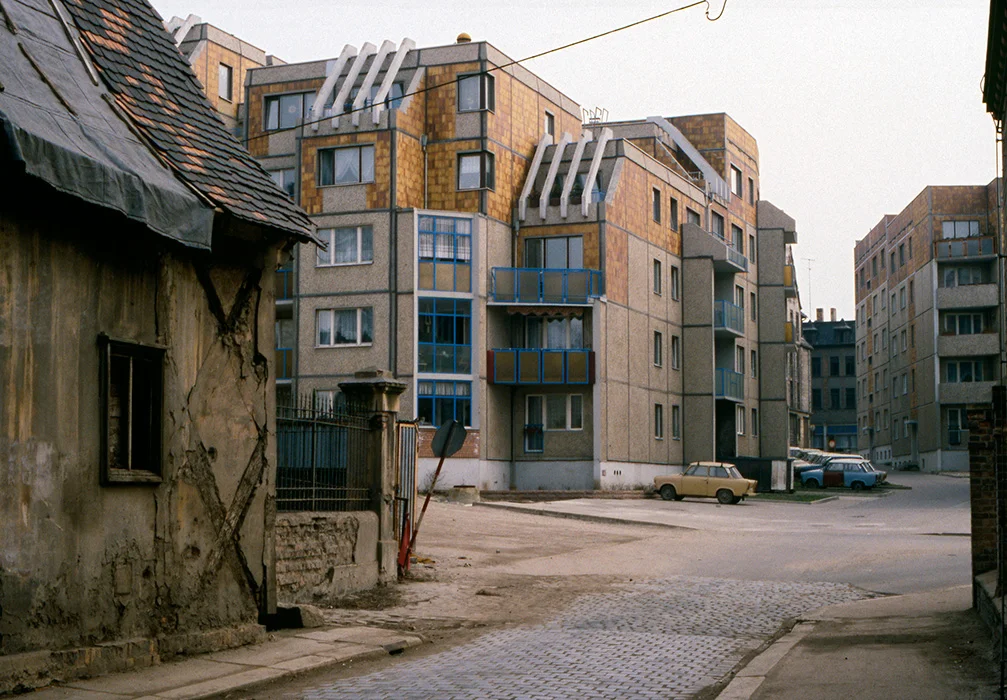 Muehlpforte, Schlossberg, Halle, DDR 1990