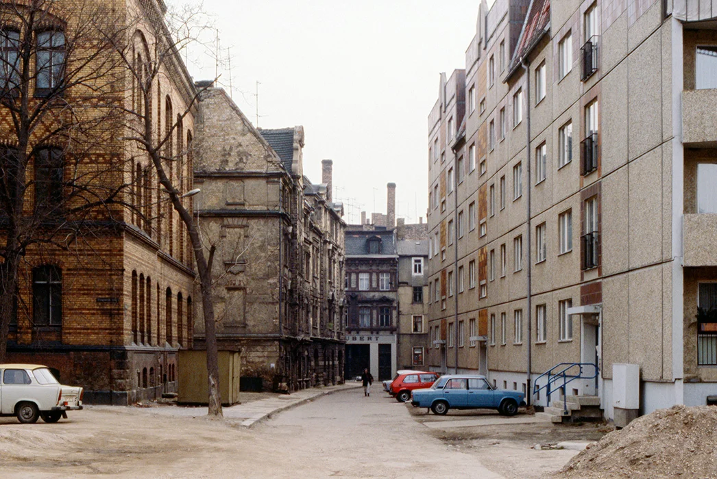 Bergstrasse, Halle, DDR 1990