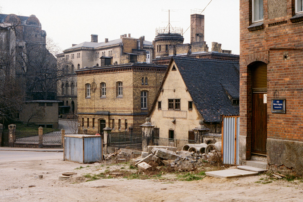 Schlossberg, Muehlpforte, Halle, DDR 1990