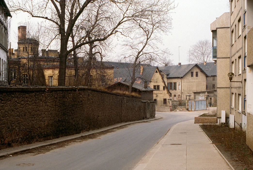 Muehlgasse, Halle, DDR 1990