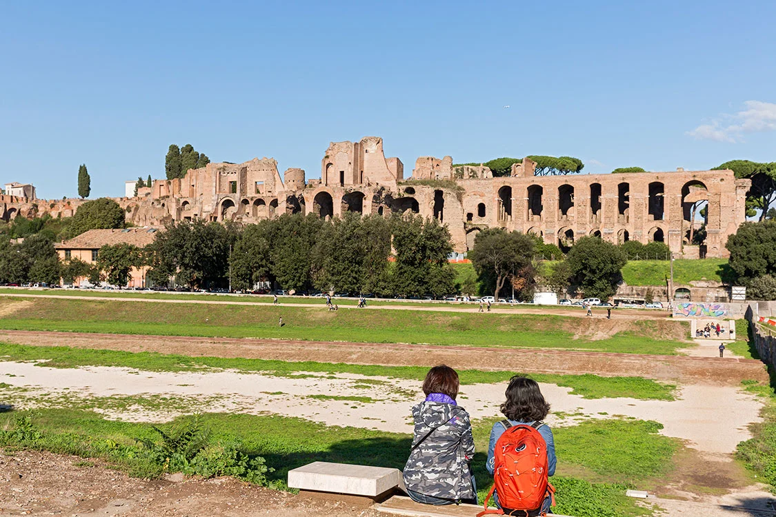 Circo Massimo, Palatin, Rom 2015