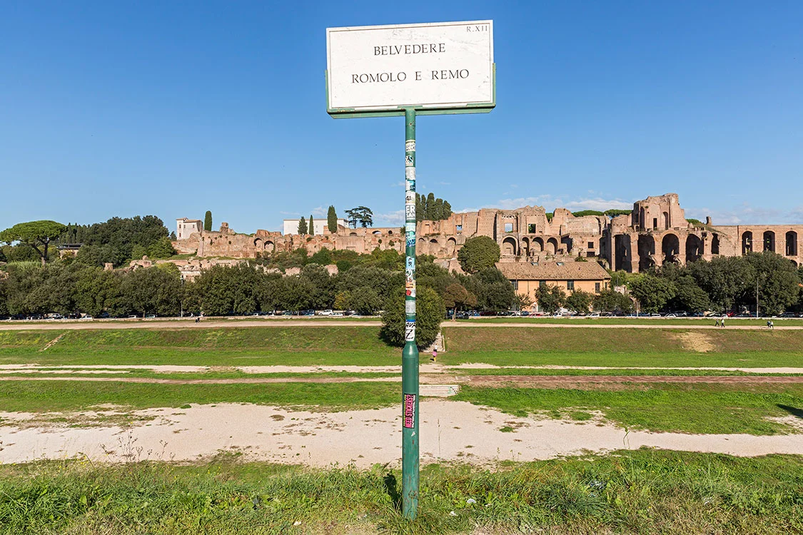 Circo Massimo, Palatin, Rom 2015