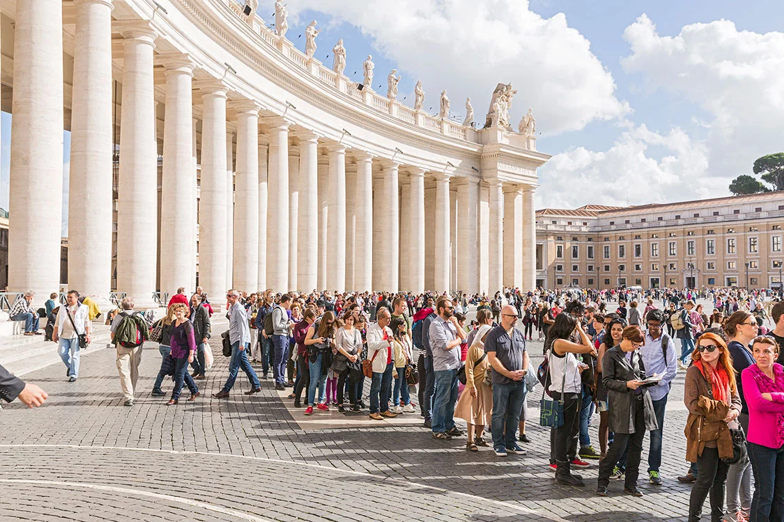 Piazza San Pietro, Rom 2015