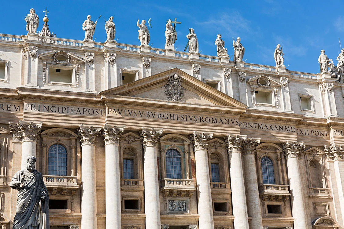 Piazza San Pietro, Vatikan, Rom 2015
