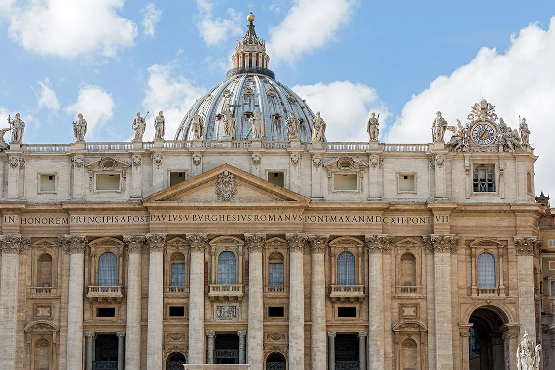 Piazza San Pietro, Vatikan, Rom 2015