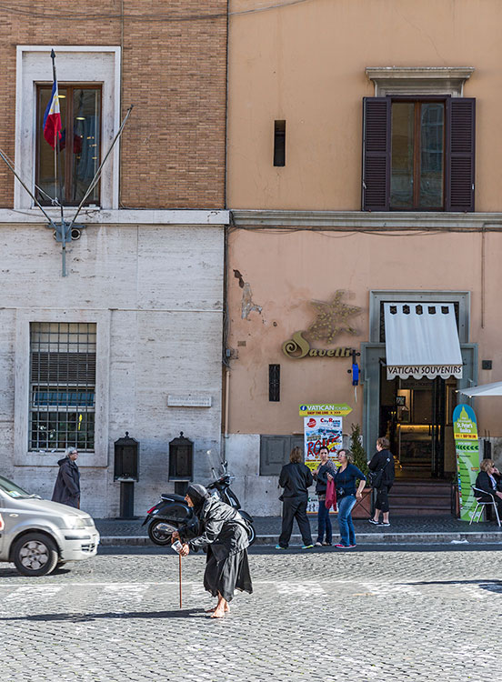Porta Cavalleggeri, Rom 2015
