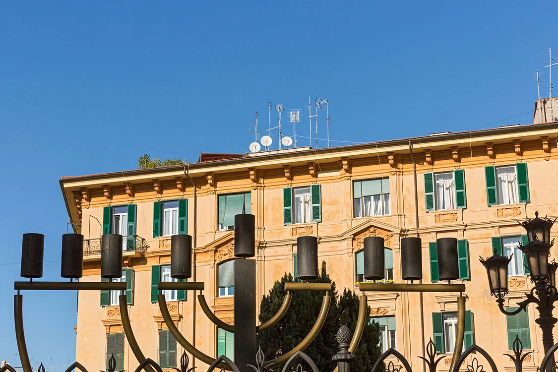Lungotevere dei Cenci, Synagoge, Rom 2015