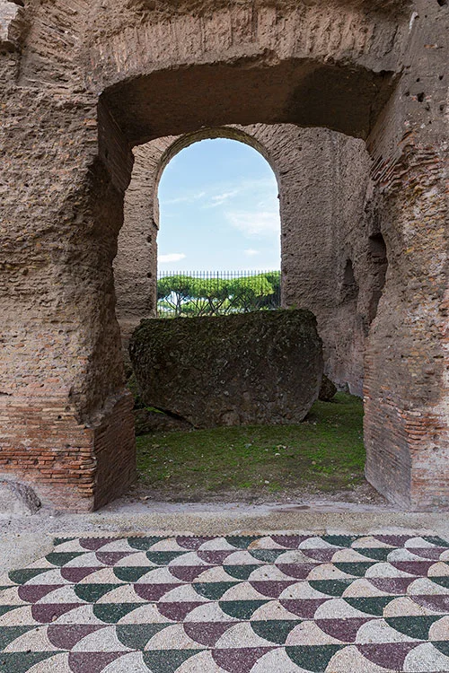 Caracalla Thermen, Rom 2015