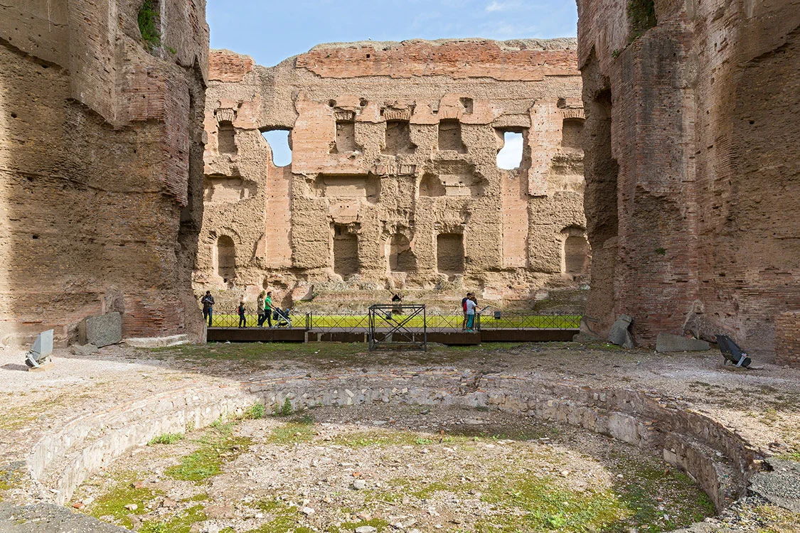 Caracalla Thermen, Rom 2015