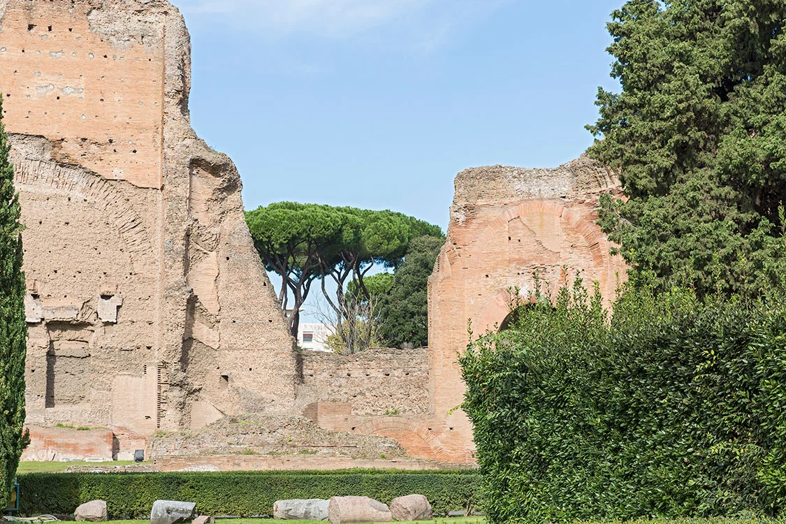 Caracalla Thermen, Rom 2015