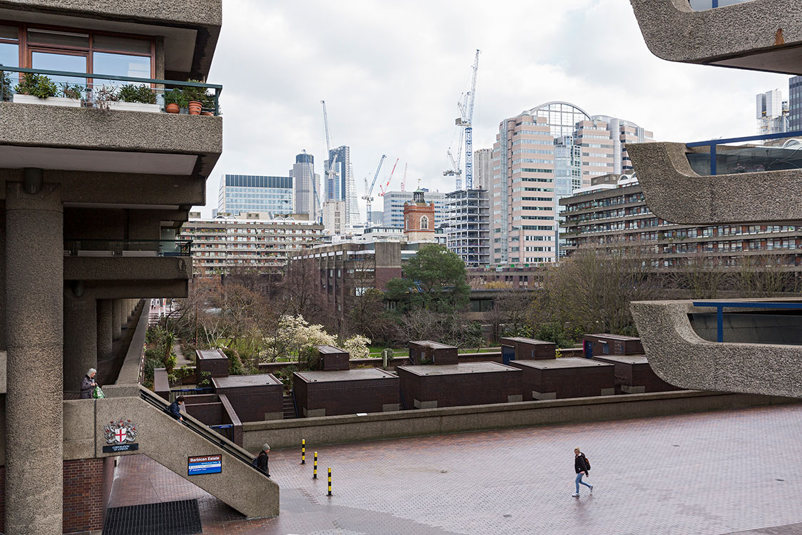 Barbican Estate, City of London, 2016