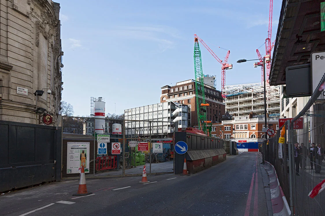 Terminus Place, Victoria, London 2015