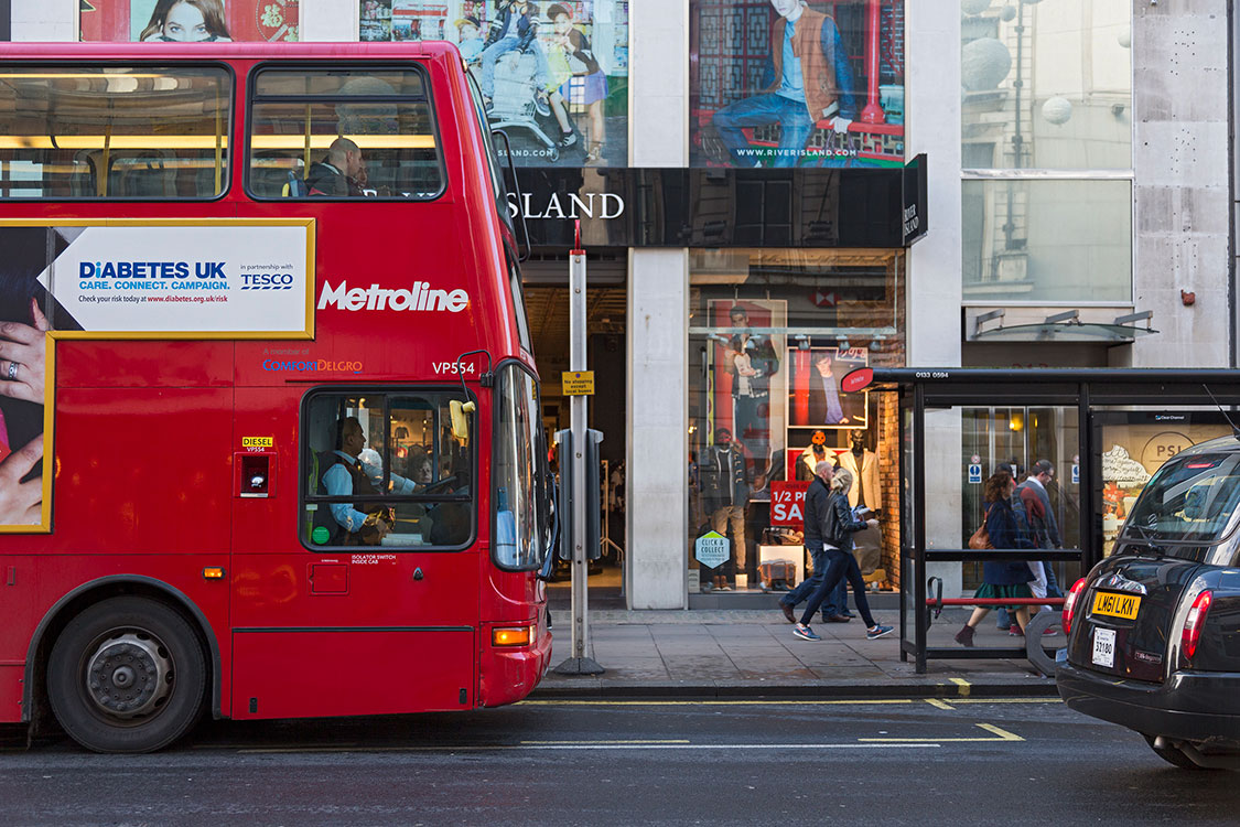 Oxford Street, Mayfair, London 2013