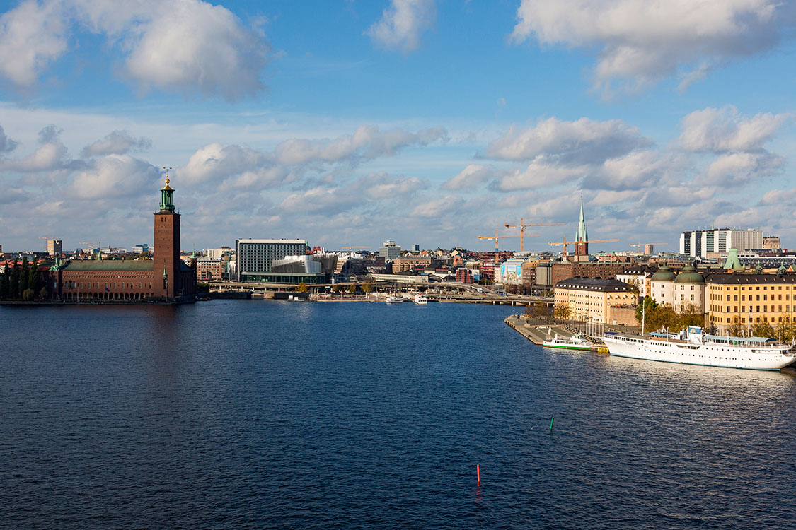 Mälarsee, Kungsholmen, Norrmalm, Riddarholmen, Stockholm 2014