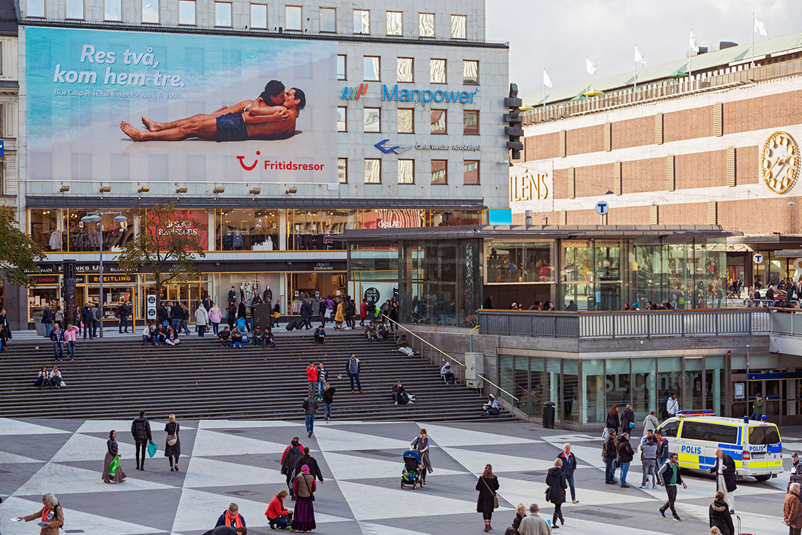 Sergels Torg, Stockholm 2014
