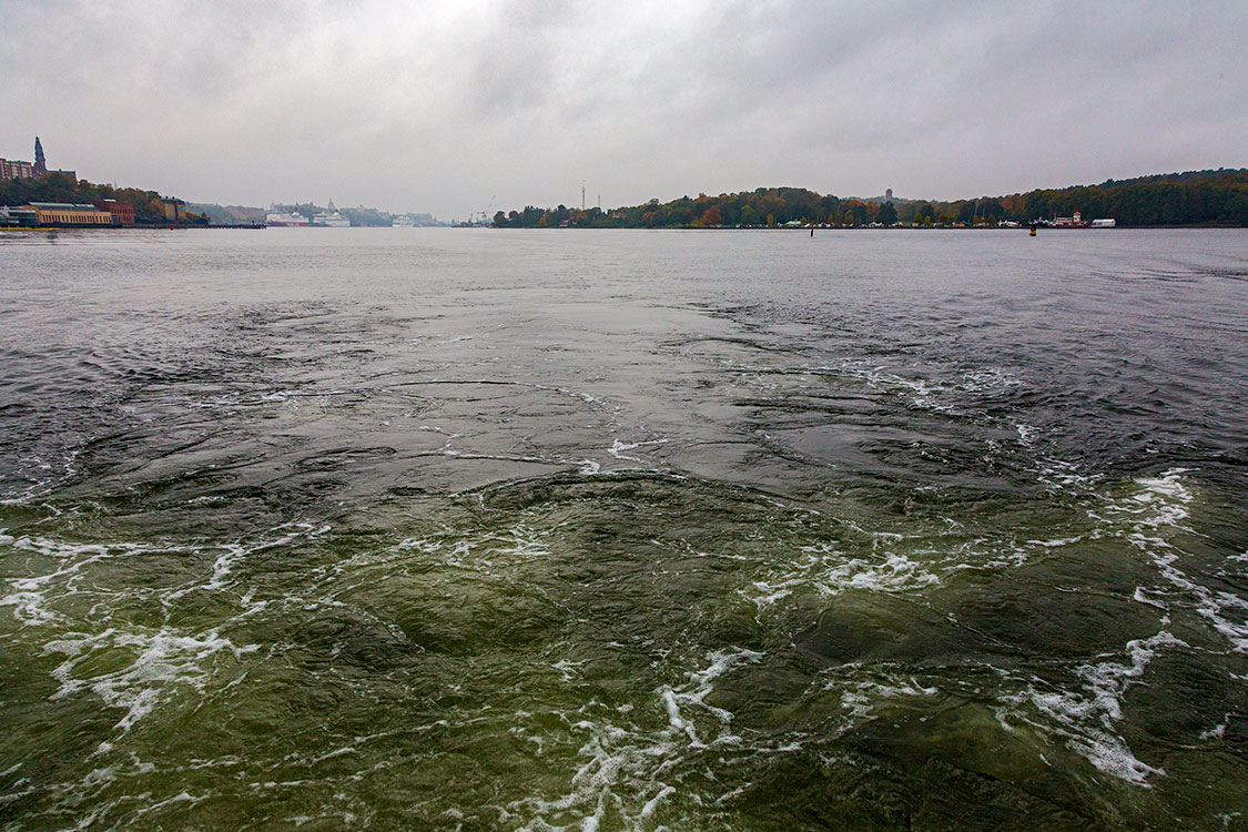 Saltsjön, Kvarnholmen, Stockholm 2014