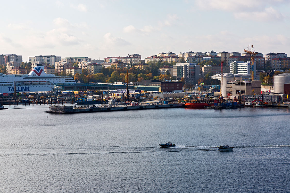 Värtahamnen, Stockholm 2014