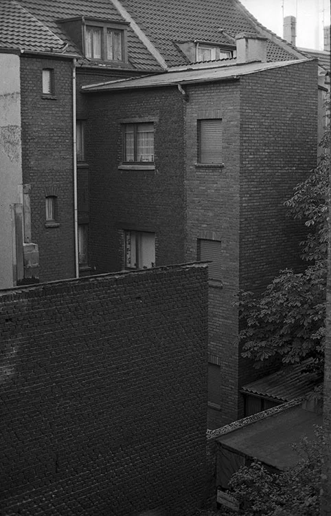 Gewerkschaftsstrasse, Hinterhof, 1976