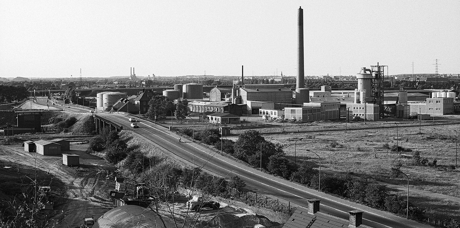 Industriegebiet West, Buschhausener Strasse, 1976
