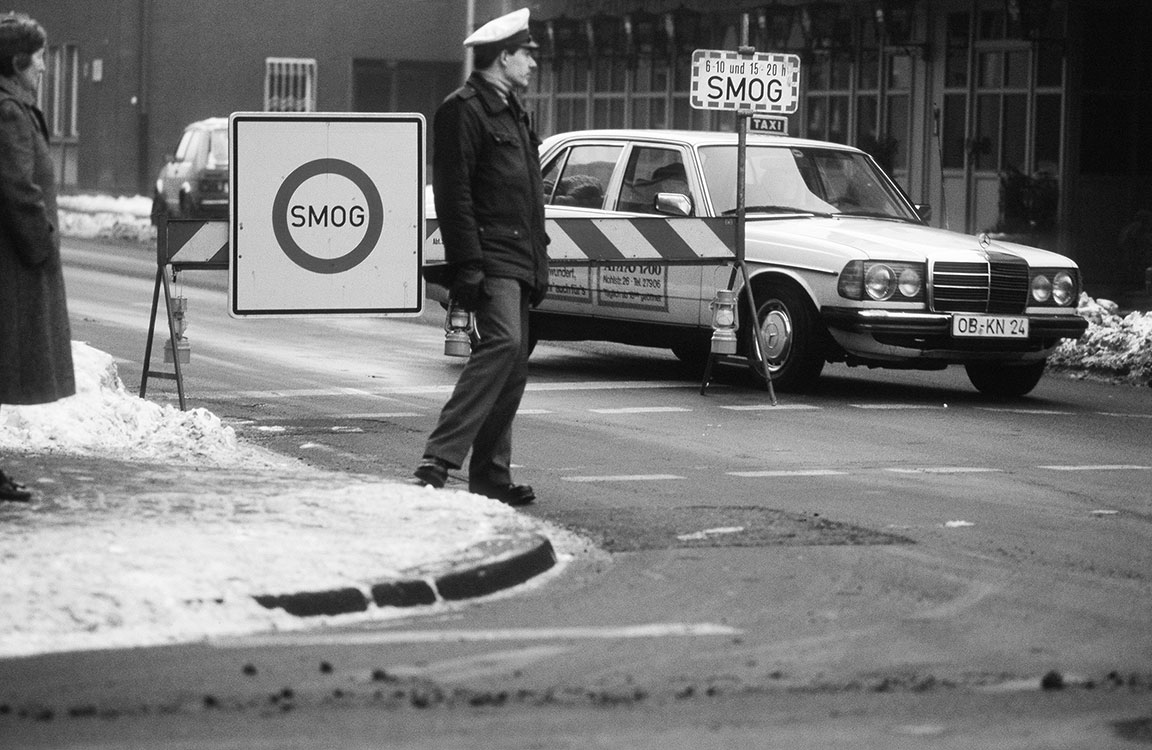 Smog, Alstadener Strasse, 1985