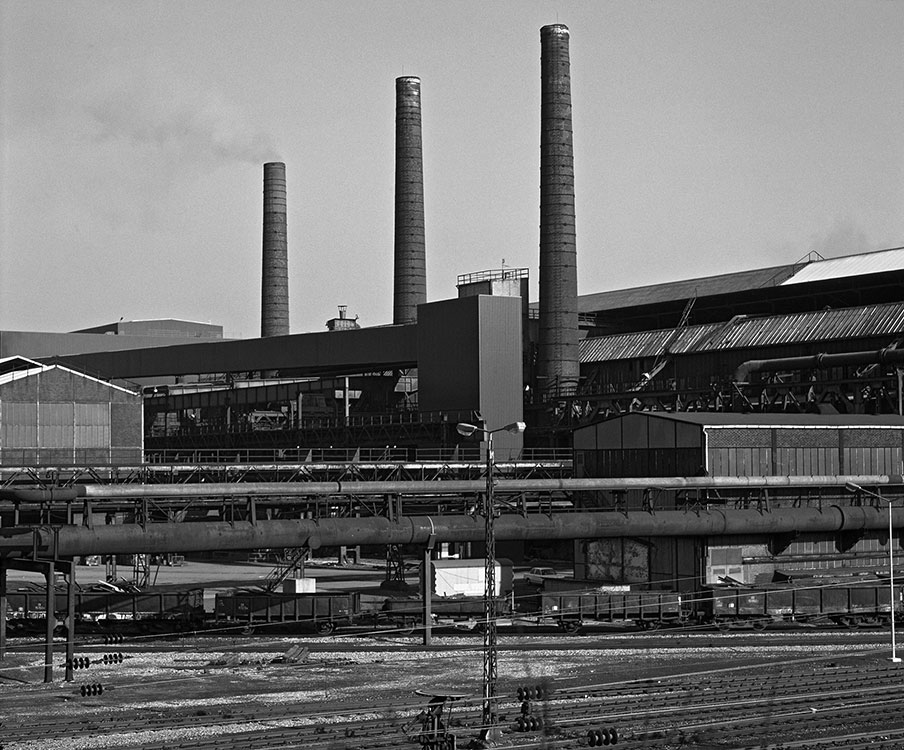 Hüttenwerk Oberhausen, Walzwerk, Essener Strasse, 1980
