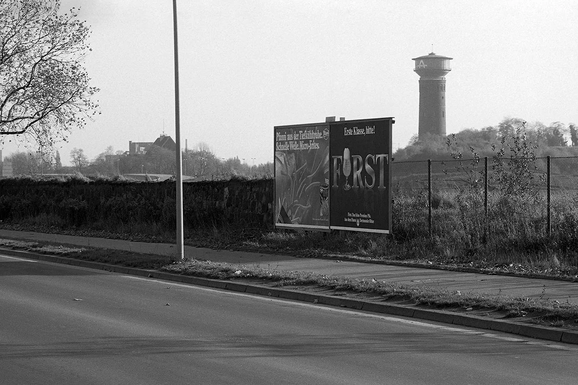 Duisburger Strasse, Wasserturm, 1988